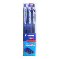 Pilot G-6 Gel Pen Pack of 3 (2 Blue + 1 Black)