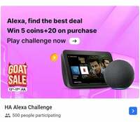 Ha Alexa Challenge & Earn 5 supercoin