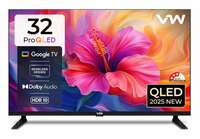 VW 80 cm (32 inches) Pro Series HD Ready Smart QLED Google TV VW32GQ1 (Black)