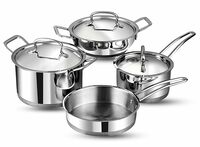 Vinod Classique Deluxe Stainless Steel Cookware Set of 4 