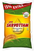Super Sarvottam Physically Refined Rice Bran Oil 815 g 