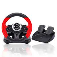 Ant Esports GW170 Competition Racing Steering Wheel with Universal USB Port and with Pedal