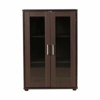 HomeTown Epson Engineered Wood Storage Cabinet in Beech Chocolate Colour [Apply ₹2000 Off Coupon]