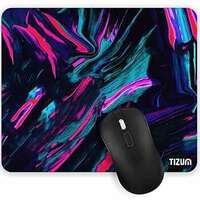 Tizum Mouse Pad – Anti-Slip, Spill-Resistant Surface (9.4x7.9", Multicolor) At Just Rs.177