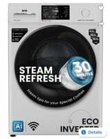 IFB 7 kg 5 Star with Steam Refresh program, 9 Swirl Wash, Eco Inverter, Powered by AI with Wifi Fully Automatic Front Load Washing Machine with In-built Heater