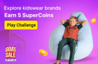 kids clothing challenge & win 5 supercoin