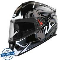 STUDDS DRIFTER-D1 Motorbike Helmet (BLACK N4)