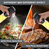 PANCA Glass oil Spray Dispenser Cooking 200ml Olive Oil Spray Bottle