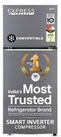 LG 322 L 3 Star Frost-Free Smart Inverter Double Door Refrigerator (GL-S342SDSX, Dazzle Steel, Convertible with Express Freeze)
