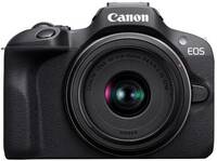 Canon R100 Mirrorless Camera RF-S 18-45mm f/4.5-6.3 IS STM  (Black)