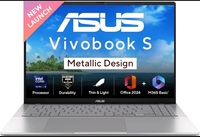(New Launch) ASUS Vivobook S16 (2025) Intel Core Ultra 5 225H, Metallic Design Laptop (16GB RAM/512GB)
