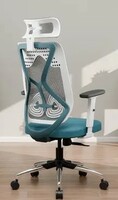 GREEN SOUL Zodiac Lite High Back Ergonomic Chair|Home, Office, WFH|1D Armrest|Premium Mesh Office Adjustable Arm Chair  (White, DIY(Do-It-Yourself))