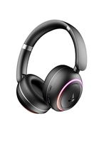 boAt Rockerz 480 W/RGB LEDs, 6 Light Modes, 40Mm Drivers, Beast Mode, 60Hrs Playback, Enx Tech, BT V5.3, Adaptive Fit & Easy Access Controls, Bluetooth Over Ear Headphones(Black Sabre)

