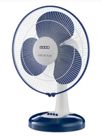 USHA Mist Air Flo 400 mm 3 Blade Table Fan  (Dark Blue | Pack of 1)