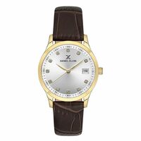 Daniel Klein Silver Dial Premium Women Analogue Watch - DK.1.13595-2