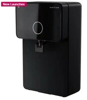 NATIVE By Urban Company M1 Copper | 10-stage Purifier 8 L RO + UV + Minerals + Alkaline Water Purifier  (Black)