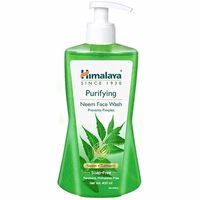 Himalaya Purifying Neem Face Wash|Clinically proven to fight against acne and pimples|Gently cleanses|100% naturally derived Neem|Works from 1st wash|For both men and women|400 ml