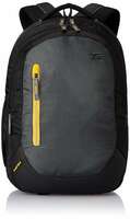 (Apply 300 discount coupon) Gear Polyester 46 cms 24 Litre Grey-Black-yellow(LBPECONO10412) Backpack