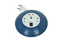 Havells Cosmo Reel 2 Pin 5 Mtr Flexbox, 1440 Watts, Blue, 240 Volts