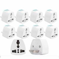 Hi-Plasst India to Australia Plug Adapter (Pack of 10) Type-I Universal Socket Converter