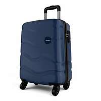 Safari Genius Fortis 55cm Cabin Trolley Bag Hard Case Polycarbonate, 4 Spinner Wheels