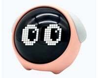 Lowest - Desidiya Digital Emoji Table Clock -Pink