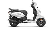 Hero PLEASURE+ LX Scooter Cast Pearl Silver