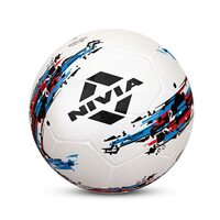 Nivia Storm Football - Size 5 (White), Rubber