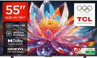 LOWEST TCL 139 cm (55 inches) 4K Ultra HD Smart QLED Google TV 55T8C