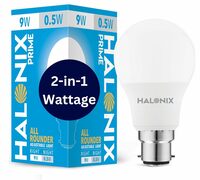 Halonix 2 in 1 All Rounder 9W,0.5W B22D Led Bulb (Cool White)