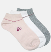 DressBerry Women’s Set of 3 Ankle Socks Up to 70% Off