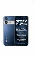 Lava Storm Play 5G (Frosty Blue, 6+6*GB RAM, 128GB Storage) | World's First MTK D7060 Processor | 500k+ Antutu | LPDDR5 RAM | UFS 3.1 Storage | 50MP AI Camera | 120Hz Refresh Rate | IP64 Protection

