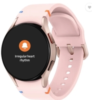 Samsung Galaxy Watch FE, 40mm BT, Sapphire Crystal Display, Sleep Coach, Fall Detection  (Pink Gold Strap, Small)