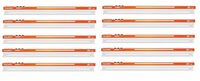 Halonix 20-watt LED Batten/Tubelight | Cool Day Light, Pack of 10