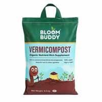 Bloombuddy - Organic Vermicompost Fertilizer Manure  (4.5 Kg) (Pack of 1)