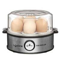 Lifelong Electric Egg Boiler 360-Watt (Transparent & Silver Grey) | Stainless Steel Body & Heating Plate | Boils 7 Eggs | 3 Boiling Modes (Soft, Medium, Hard) | Automatic Turn-Off & Easy Clean