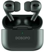 DOBOPO Earbuds Touch Sensor Wireless Bluetooth Connectivity for Android, iOS Devices Bluetooth Headset (Black, True Wireless)