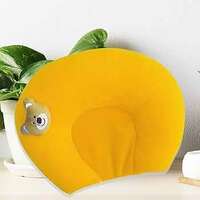 (SAMPLE 199) MOM & SON Velvet New Born Baby Soft Neck Support Pillow with Mustard Seeds (New Born 0-9 Months Age Group)