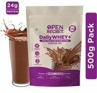 Open Secret Whey+ Protein Powder (Chocolate, 500gm)