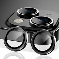 CELLMASTER iPhone 14 Camera Lens Protector Compatible for 14/14 Plus iPhone Accessories Black