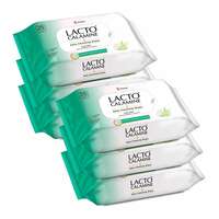 Lacto Calamine Daily Cleansing Face Wipes - Pack of 6