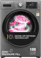 Whirlpool 9 kg Ozone Technology 5 Star Inverter 100+ Tough Stains, 1400 RPM Fully Automatic Front Load Washing Machine