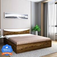 Flipkart Perfect Homes Carol Engineered Wood Queen Bed