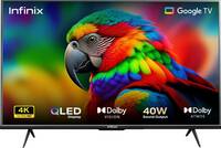 Infinix 140 cm (55 inch) QLED Ultra HD (4K) Smart Google TV (55GU1Q)