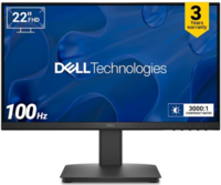 DELL SE-Series 55.88 cm (22 inch) Full HD LED Backlit VA Panel with Contrast 1,000:1, Tilt Adjustment, 1x HDMI, 1xVGA, 3 Years Warranty, TUV Rheinland 3-star Eye Comfort, Ultra-Thin Bezel Monitor 100 Hz