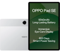 OPPO Pad SE 4 GB RAM 128 GB ROM 10.95 inch with Wi-Fi Only Gaming Tablet (Starlight Silver)