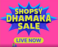 Shopsy Dhamaka Sale- Flat 50% off + upto 30% off on Home Decor, Fashion & more