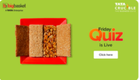BigBasket Friday Quiz - Win 25 in Bigbasket wallet