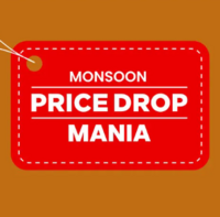 Pepperfry Monsoon Price Drop Mania- Upto 70% off on Furniture, Home Decor & more + 20% cashback