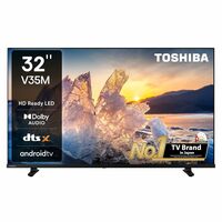 TOSHIBA 80 cm (32 inches) V Series HD Ready Smart Android LED TV 32V35MP (Black)